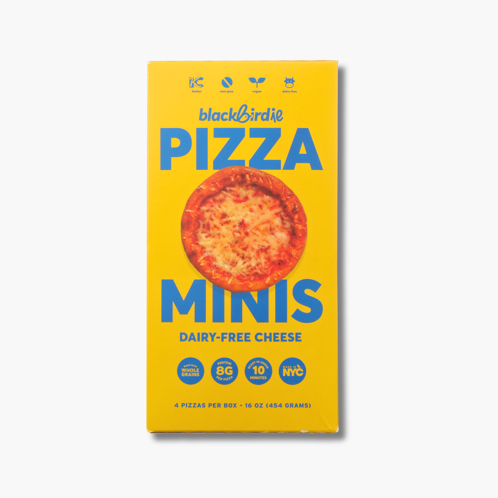 Blackbirdie Cheese Pizza Minis (6 Pack) — Blackbird Foods
